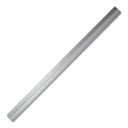  Linjal, Aluminium - 60 cm 