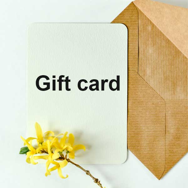  Gift card 