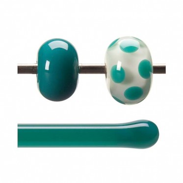  Glassrod 0144-76 Teal Green 