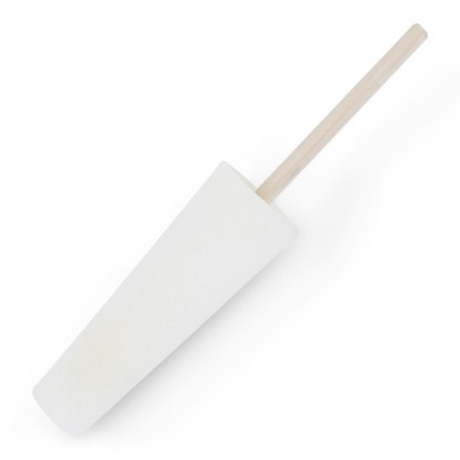  Sponge Sticks Round nr. 80 - White 