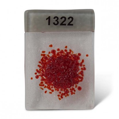  Frits 1322-91 fine Garnet Red transp. 