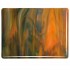  Glass sheet 3123-30 White/Orange/Forest Gree 