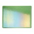  Glass sheet 1107-31 Light Green, irid. 