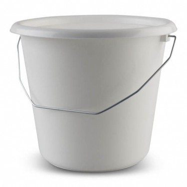  Plastic bucket with lid 10 litre 