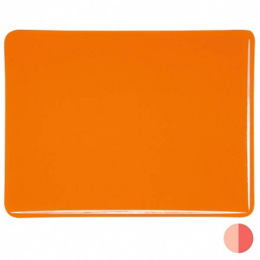  Glass sheet 1025-30 Light Orange 