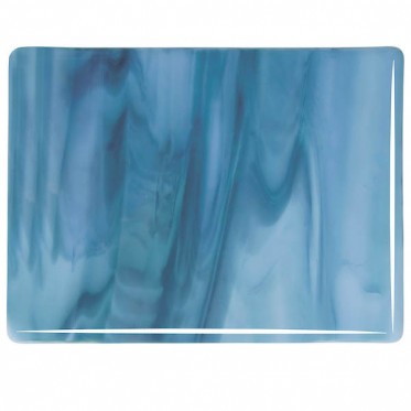  Glass sheet 2108-30 Powder Blue/Marine Blue 