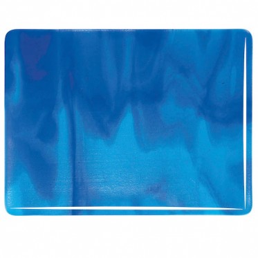  Glass sheet 2116-30 Turq./Cobalt Blue Transp 