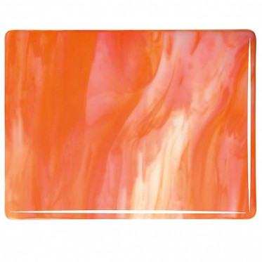  Glass sheet 2123-30 White/Orange 
