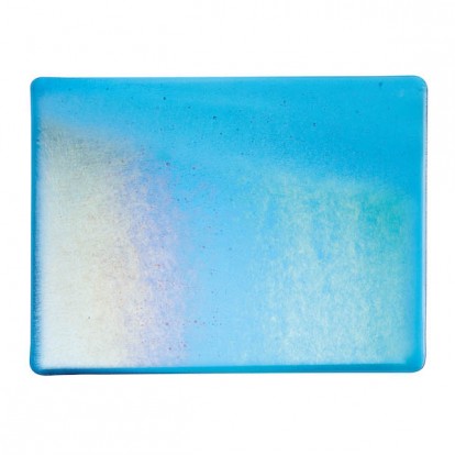  Glass sheet 1116-31 Turquoise Blue, irid. 