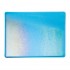  Glass sheet 1116-31 Turquoise Blue, irid. 